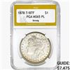 Image 1 : 1878 7/8TF Morgan Silver Dollar PGA MS65 PL Strong