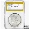 Image 1 : 1878 8TF Morgan Silver Dollar PGA MS65 PL