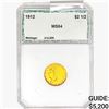 Image 1 : 1912 $2.50 Gold Quarter Eagle PCI MS64