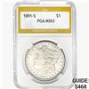 1891-S Morgan Silver Dollar PGA MS63