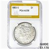 Image 1 : 1883-S Morgan Silver Dollar PGA AU58