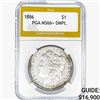 Image 1 : 1886 Morgan Silver Dollar PGA MS66+ DMPL