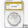 Image 1 : 1879 Morgan Silver Dollar PGA MS65