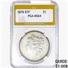 Image 1 : 1878 8TF Morgan Silver Dollar PGA MS64