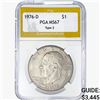Image 1 : 1976-D Eisenhower Silver Dollar PGA MS67 Type 2
