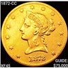Image 1 : 1872-CC $10 Gold Eagle NEARLY UNCIRCULATED