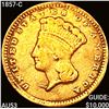 Image 1 : 1857-C Rare Gold Dollar CLOSELY UNCIRCULATED