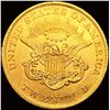 Image 2 : 1852 $20 Gold Double Eagle UNCIRCULATED
