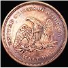 Image 2 : 1859 No Drapery Seated Liberty Half Dollar CLOSELY