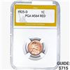 Image 1 : 1925-D Wheat Cent PGA MS64 RED