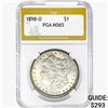 Image 1 : 1898-O Morgan Silver Dollar PGA MS65