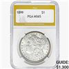 Image 1 : 1899 Morgan Silver Dollar PGA MS65