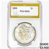 Image 1 : 1899 Morgan Silver Dollar PGA MS66