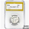 Image 1 : 1930 Standing Liberty Quarter PGA MS67+ FH
