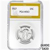 Image 1 : 1927 Standing Liberty Quarter PGA MS63