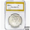Image 1 : 1890-S Morgan Silver Dollar PGA MS63 PL