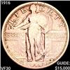 Image 1 : 1916 Standing Liberty Quarter LIGHTLY CIRCULATED