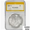 Image 1 : 1887-S Morgan Silver Dollar PGA MS60