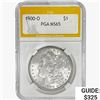 Image 1 : 1900-O Morgan Silver Dollar PGA MS65