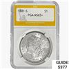 Image 1 : 1881-S Morgan Silver Dollar PGA MS65+