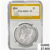 Image 1 : 1890 Morgan Silver Dollar PGA MS65+ PL