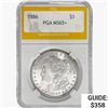 Image 1 : 1886 Morgan Silver Dollar PGA MS65+
