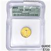 Image 1 : 2001 $5 1/10oz. Gold Eagle ICG MS70