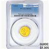 Image 1 : 1929 $2.50 Gold Quarter Eagle PCGS MS62