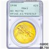 Image 1 : 1908 $20 Gold Double Eagle PCGS MS61 No Motto