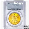 Image 1 : 1924 $20 Gold Double Eagle PCGS MS63
