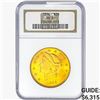 Image 1 : 1896 $20 Gold Double Eagle NGC MS61