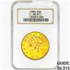 Image 1 : 1895 $20 Gold Double Eagle NGC MS61