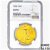 Image 1 : 1909 $20 Gold Double Eagle NGC AU58