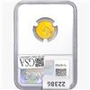 Image 2 : 1913 $2.50 Gold Quarter Eagle NGC AU58