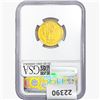Image 2 : 2023 G.Britain Â£25 1/4oz. Gold 299th NGC MS69 Brit