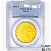 Image 1 : 1866-S $20 Gold Double Eagle PCGS XF40 Motto
