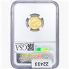 Image 2 : 2016 $5 1/10oz. Gold Eagle NGC MS70 ER