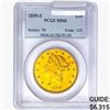 Image 1 : 1899-S $20 Gold Double Eagle PCGS MS61