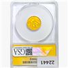 Image 2 : 1908 $2.50 Gold Quarter Eagle ANACS AU53