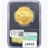 Image 2 : 2022 $50 1oz. Gold Eagle NGC MS70 FDI