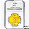 Image 1 : 1927 $20 Gold Double Eagle NGC MS62