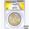 Image 1 : 1882-CC Morgan Silver Dollar ANACS MS64