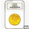 Image 1 : 1895 $20 Gold Double Eagle NGC MS61