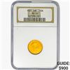 Image 1 : 1900 .1296oz. Gold Denmark 10 Kroner NGC MS63