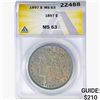 1897 Morgan Silver Dollar ANACS MS63