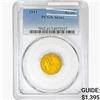 Image 1 : 1911 $2.50 Gold Quarter Eagle PCGS MS61