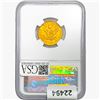 Image 2 : 1899 $5 Gold Half Eagle NGC MS62