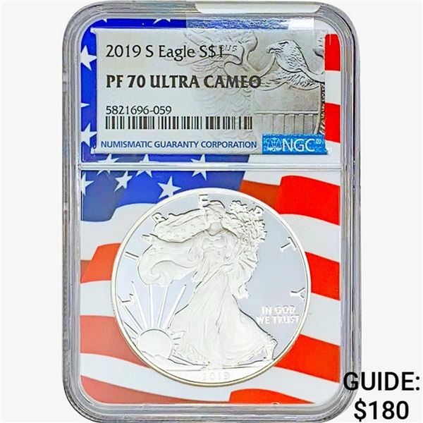2019-S Silver Eagle NGC PF70 UC