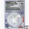 Image 1 : 2021-W Silver Eagle ANACS PR70 DCAM Ty II