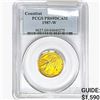Image 1 : 1987-W .2419oz. Gold $5 Constitut PCGS PR69 DCAM